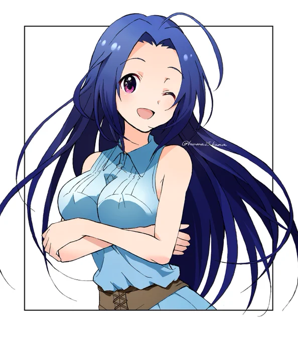 ハルヒ以外のキャラクターを
たま〜に描いています(〃'∇'〃)ゝ
#過去絵 