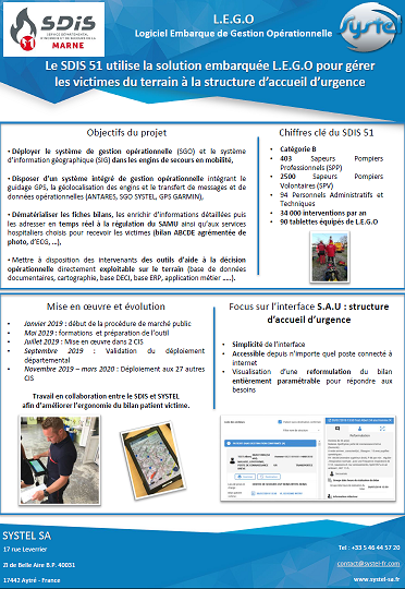 SYSTEL_SA's tweet photo. Merci au @SDIS51 pour leur témoignage du déploiement de terminaux embarqués équipés du logiciel Systel L.E.G.O (Logiciel Embarqué de Gestion Opérationnel). Cette fiche est consultable sur notre site : https://t.co/701CpOk8bu https://t.co/mbYPDAddrj