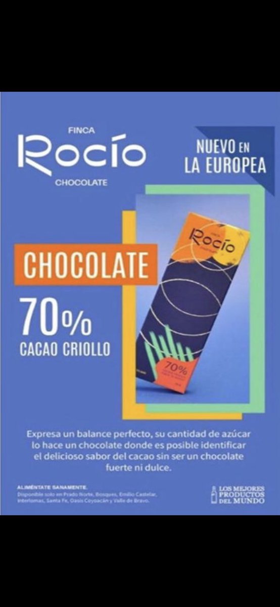 BettyGordon_'s tweet photo. Vamos a comprar todos los #ChocolatesRocio y las cervezas artesanales de la finca de los hijos de @lopezobrador_ . #EsteApoyoSiSeVe https://t.co/ax2jx1xkZv