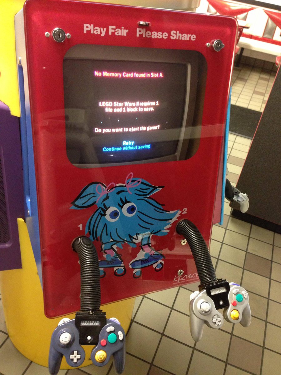 MattPostSaysHi's tweet photo. Just randomly remembered the McDonalds GameCube kiosks. I can smell these images. https://t.co/DRuy2anceC