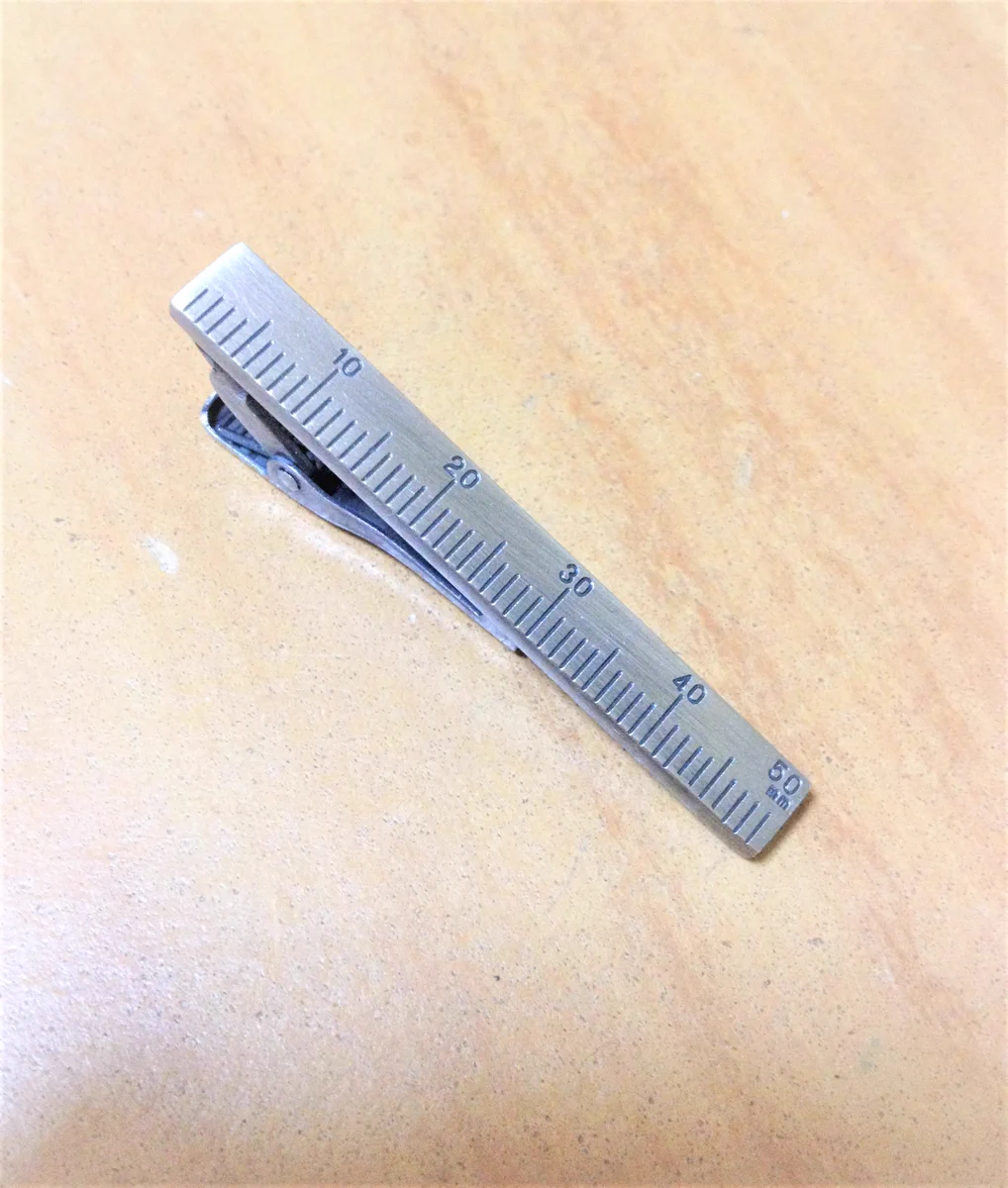 定規型ネクタイピンの精度が高かった！？