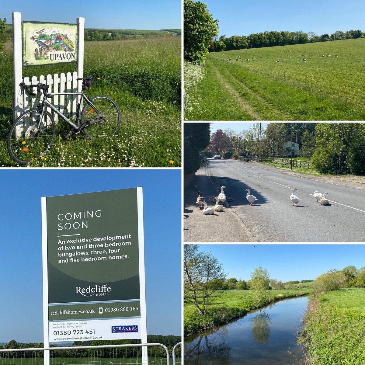 StrakersWorld's tweet photo. Our MD, Mark, used his daily exercise yesterday to collect the keys for an auction property about to complete. He also cycled past our forthcoming Redcliffe Homes development, Whistledown View, on the outskirts of beautiful #Upavon.
#wiltshire #property #newhomes https://t.co/cLD2o0Sqjg