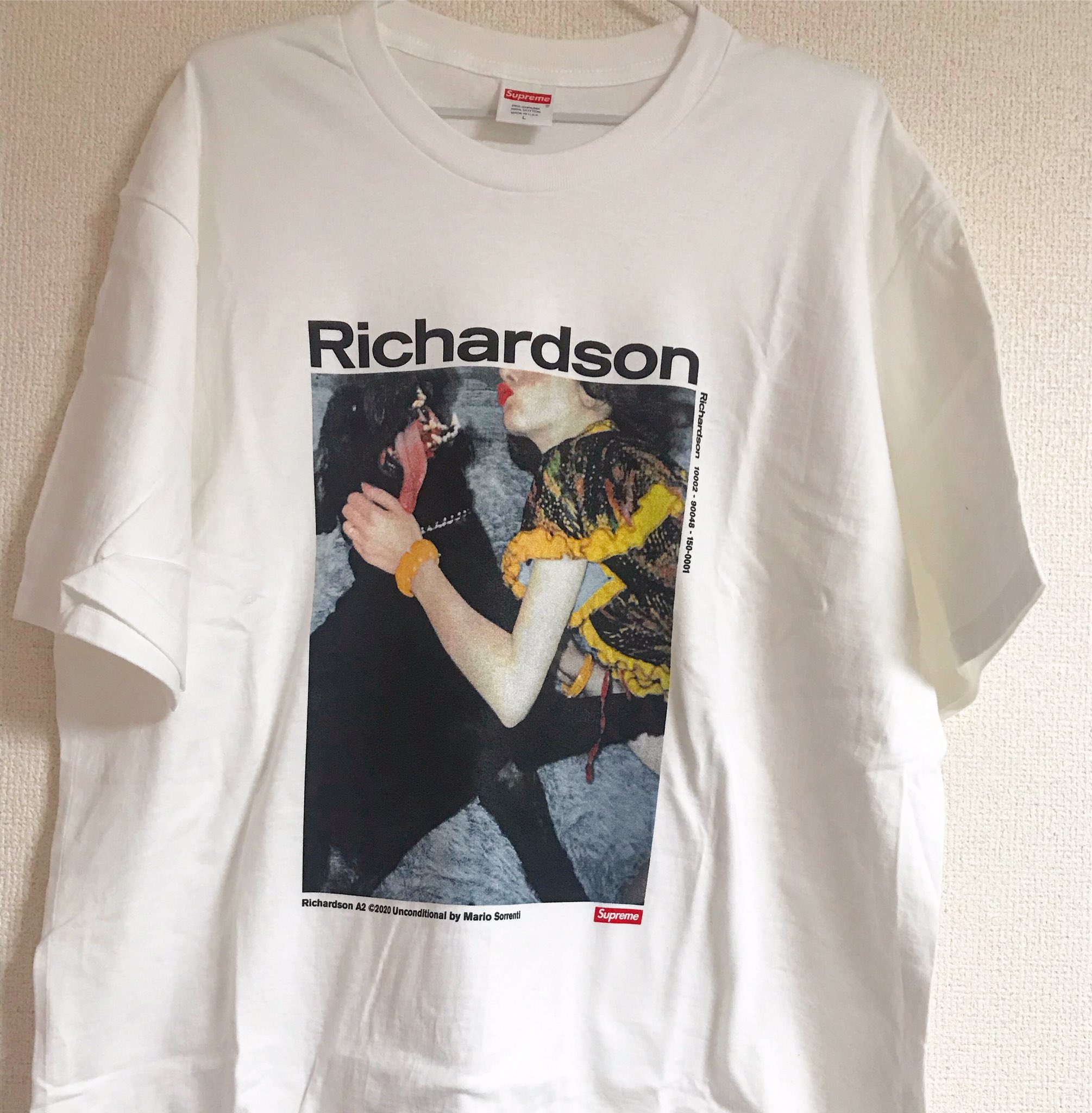 Supreme Richardson tee【L】【新品・未使用】