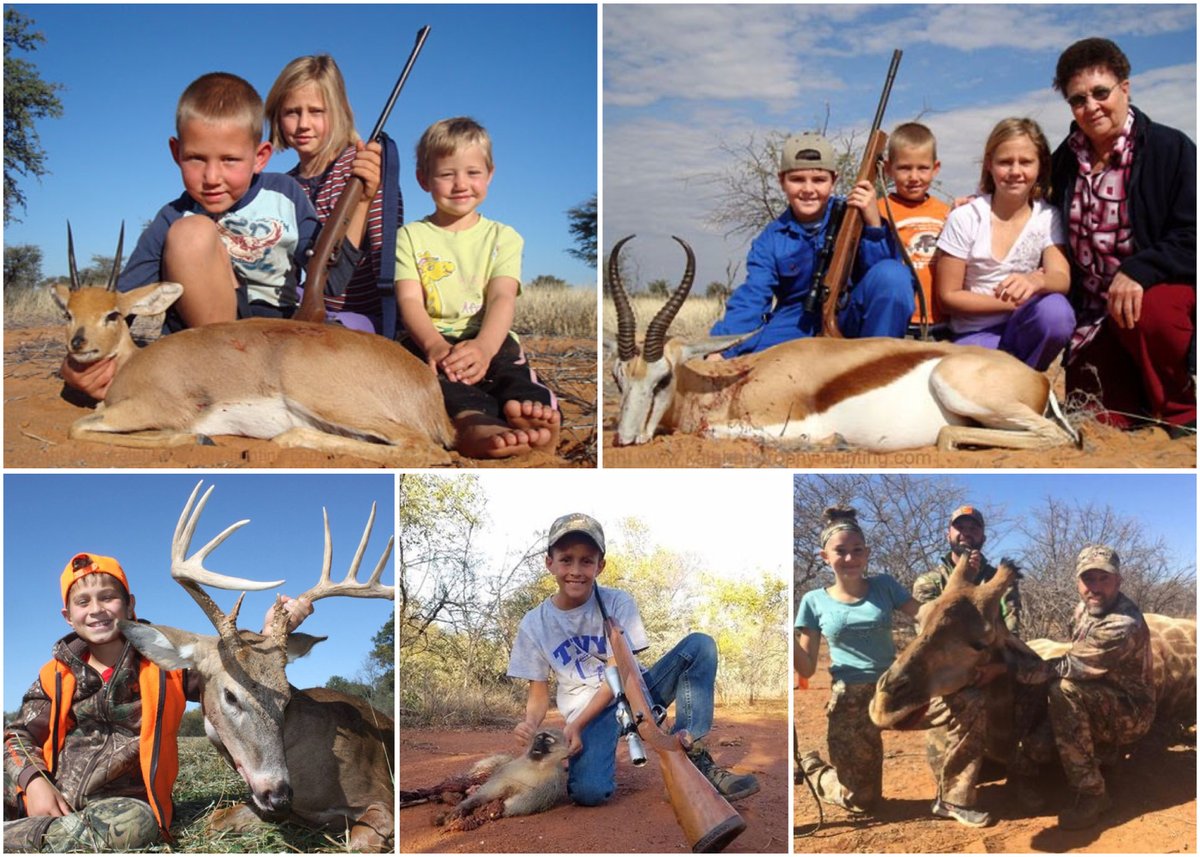 mikecoulson48's tweet photo. Children Are Being Taught to Trophy-Hunt Endangered Animals, and Then Show Off in Photos. Stop This #care2 https://t.co/k3pRRuMLI7 https://t.co/FFHrG44RBJ