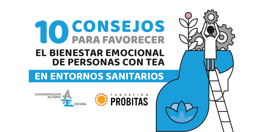 Autismo_Espana's tweet photo. 👩‍⚕️Si eres personal sanitario🧑‍⚕️, te interesa: 📢 consejos para atender a personas con #TEA #autismo. María Verde, psicóloga de @Autismo_Espana nos da las pautas para mejorar la asistencia médica. Con infografía financiada por @FProbitas  👉 https://t.co/zZeTZQrYbj https://t.co/GQrM68aL7Z