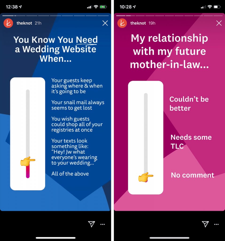 8 idées de sondages #Instagram pour augmenter le taux d’engagement de vos #Stories.
Utilisez tous les stickers de questionnement, soyez imaginatif et créez du contenu de qualité ! <a href="/iconosquare/">Iconosquare</a> 
#SocialMedia #RéseauxSociaux #CM blog.iconosquare.fr/8-idees-de-son…