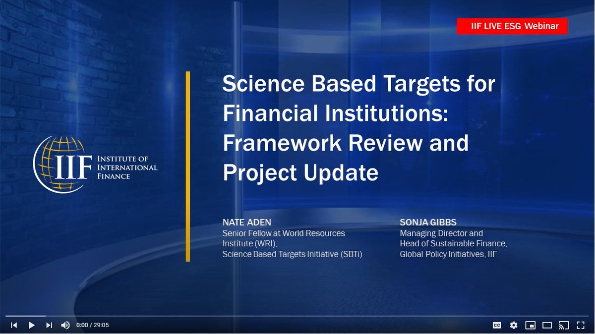 NateAden's tweet photo. How can financial institutions align with the Paris Climate Agreement? 
I provide a quick overview of the SBTi-Finance approach in @IIF's new ESG webinar (less than 30 min): https://t.co/cMWy2hyyqc
#ScienceBasedTargets #Finance #COVID19 https://t.co/fHNgoxX7Up