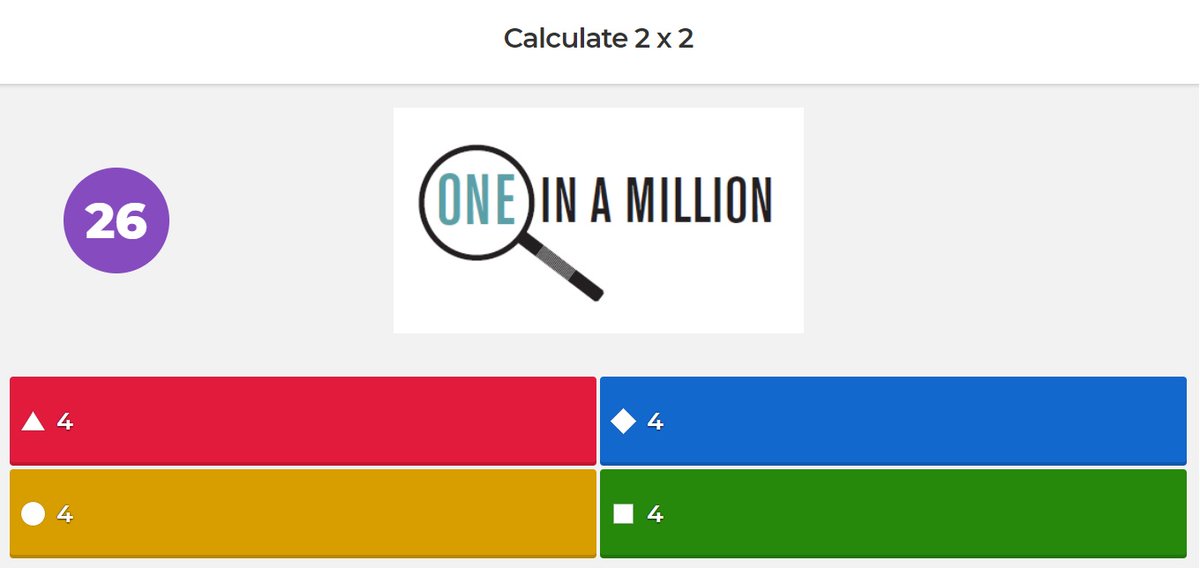 Wednesday's winner of the Numeracy Challenge was Livi.

Today's is a bit different. 10 questions, 1 answer, Can you find them all? You have 1 chance in a million of getting all correct. Check the google classrooms for link.

#sumsRus
#achievingatalloa