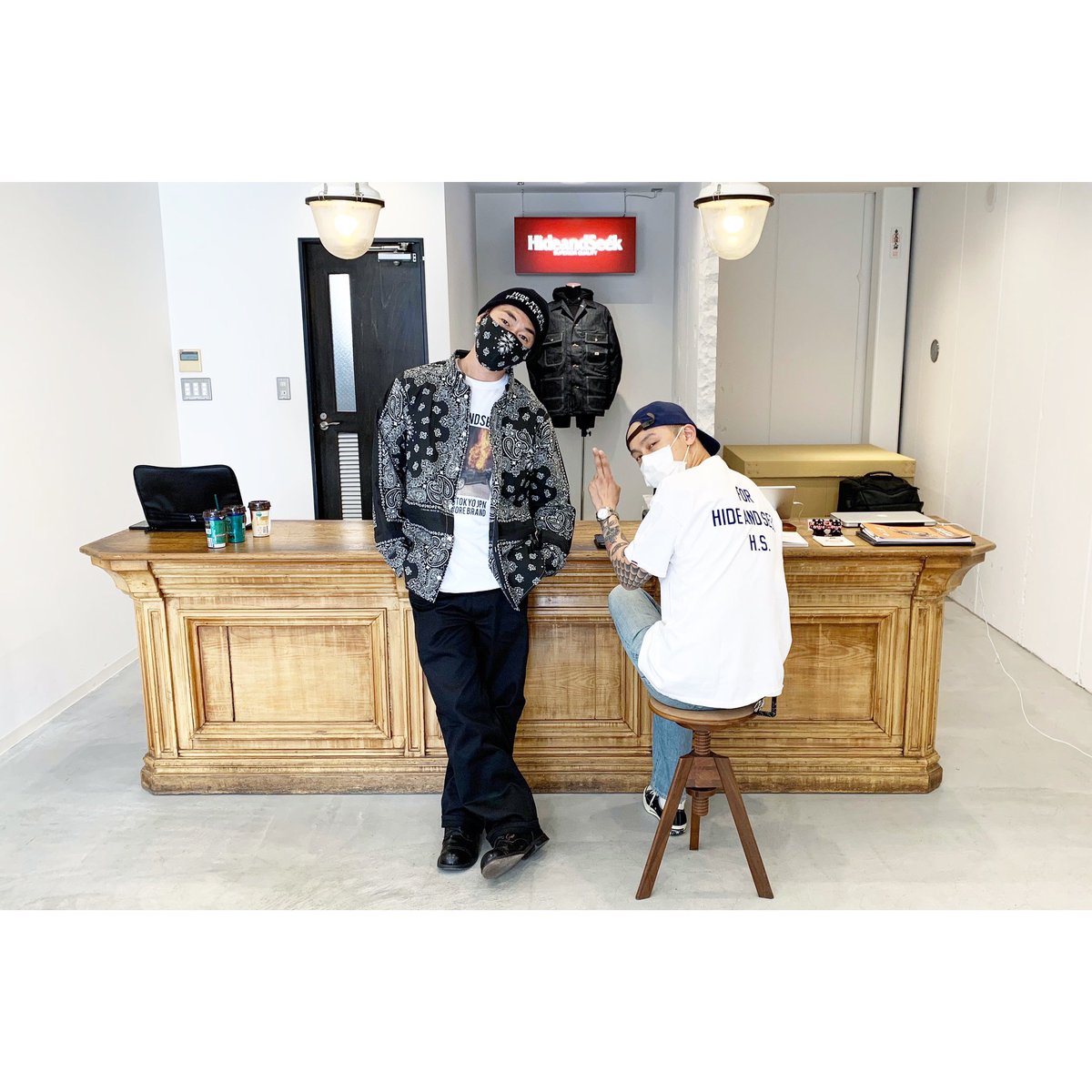 HIDE AND SEEK W.S. tweet media