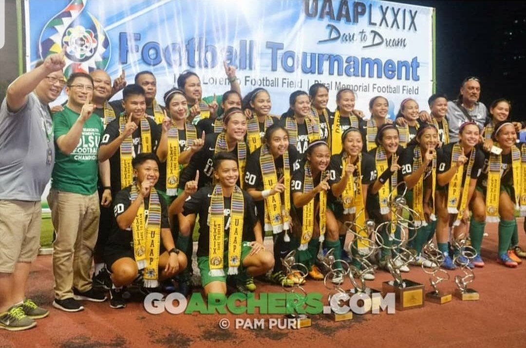 Three years ago today <a href="/dlsufootball/">DLSU Football Team</a>  swept their way to the title to start another championship run. ⚽️