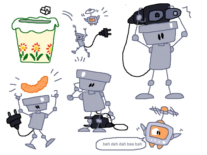 perfect baby infant, both little and small
#chibirobo
#mossworm 