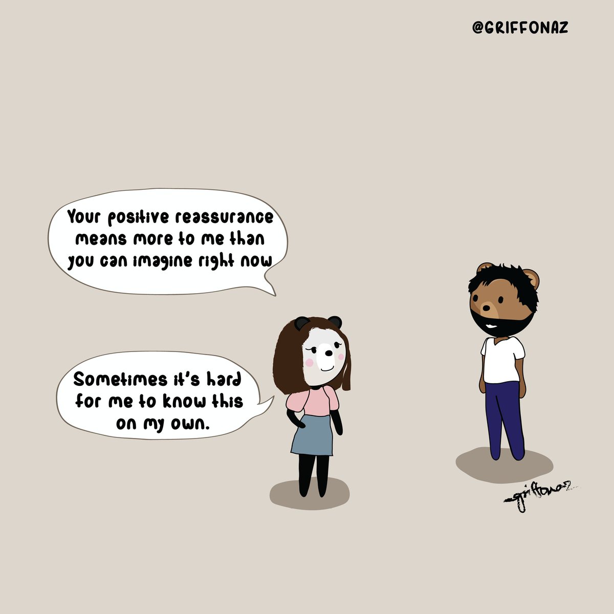 griffonaz's tweet photo. It is important to understand your attachment tendency! No.1 illustrates how a person with anxious attachment might act. No.2 is inspired by @silvykhoucasian tips on of how to communicate your needs effectively.  #attachmenttheory #anxiousattachment #mentalheath #illustration https://t.co/VSDhjIQUgd