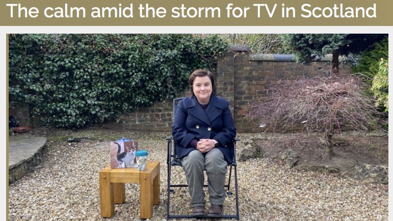 Check out this month's edition of @RTS_media Television Magasine featuring @SusanCalman #sociallydistant with @redskytweets. https://t.co/75v1XLclVN Final episode 20.30 tonight @BBCScotland or catchup on @BBCiPlayer https://t.co/hpQud2F0oE