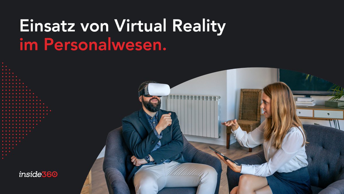 inside360tv's tweet photo. Welche Rolle spielt Virtual Reality im Personalwesen? Wie können Sie Unternehmensprozesse wie Recruiting, Onboarding und Weiterbildung mit der Technologie innovativ gestalten?

Erfahren Sie mehr → https://t.co/DUNiGOm3HL

#hr #humanresources #personalwesen https://t.co/VXG7yRe6j5