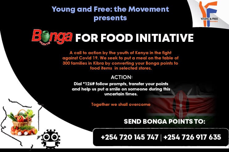 YoungnFreeKE's tweet photo. Feeding one Family at a time.
To support, pls send your Bonga Points or Cash or Foodstuffs to 0720145747
#KomeshaCorona
#WeshallOvercome
#FlatteningtheCurve
#COVID19
#YouthWithYou
#BongaforFoodInitiative
#mentalhealthawareness
#AddictedtoPositivity
#TransformativeAddictions https://t.co/qUeKcjbA5o