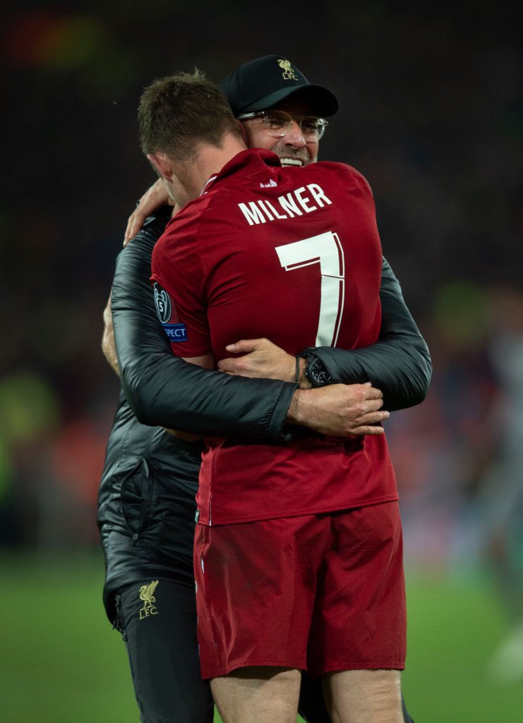 James Milner tweet media