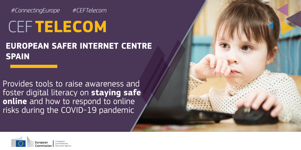 cinea_eu's tweet photo. How to ensure we are #CyberSecure &amp; we have the proper #digital skills while at home during this #coronavirus crisis? #COVID19

🖱️ Check out the 🇪🇸 #SaferInternet Centre resources to empower us as we explore the digital world in a safe way https://t.co/c3iWnatEKB #CEFTelecom #UE https://t.co/HVhOGasowV
