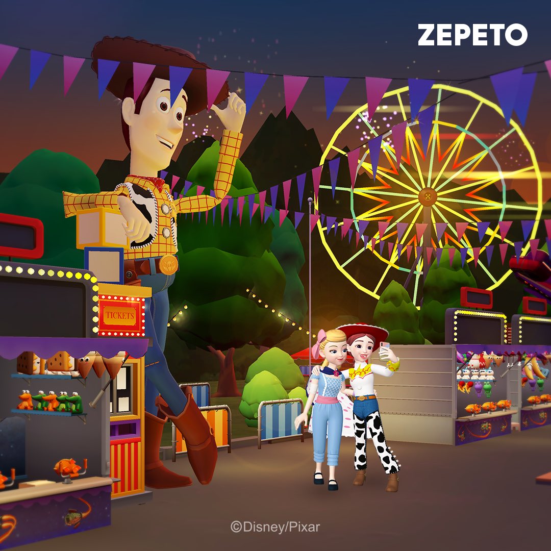 Zepeto公式 New Zepeto Worldにdisney Pixarの トイ ストーリー をテーマにしたマップが新登場 楽しいカーニバルにそれからシューティングゲームも 早速冒険に出てみよう トイ ストーリー Toystory Zepetoworld Zepeto ゼペット