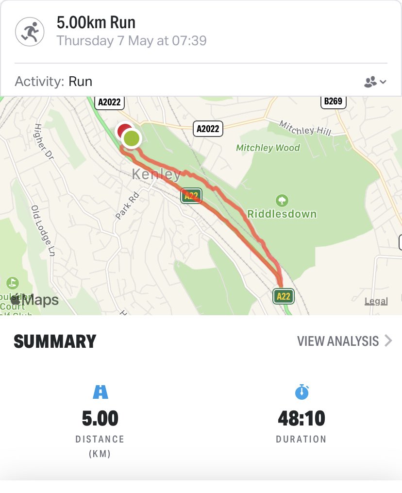 kels131's tweet photo. ⁦@RiddlesdownPE⁩ #riddlesdownchallenge #run5k4nhs Early morning run for Eden from Year 7 Phoenix, supporting her Mum on week 2 of #Couchto5K https://t.co/wT3m4S2ZRI