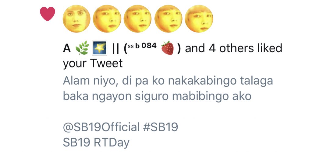 capnijahstin's tweet photo. FOR THE FIRST TIME IN FOREVER~~
mahal ko na tong limang to labyu 😘💘

#SB19 @SB19Official 
SB19 RTDay https://t.co/weUVGddzEJ