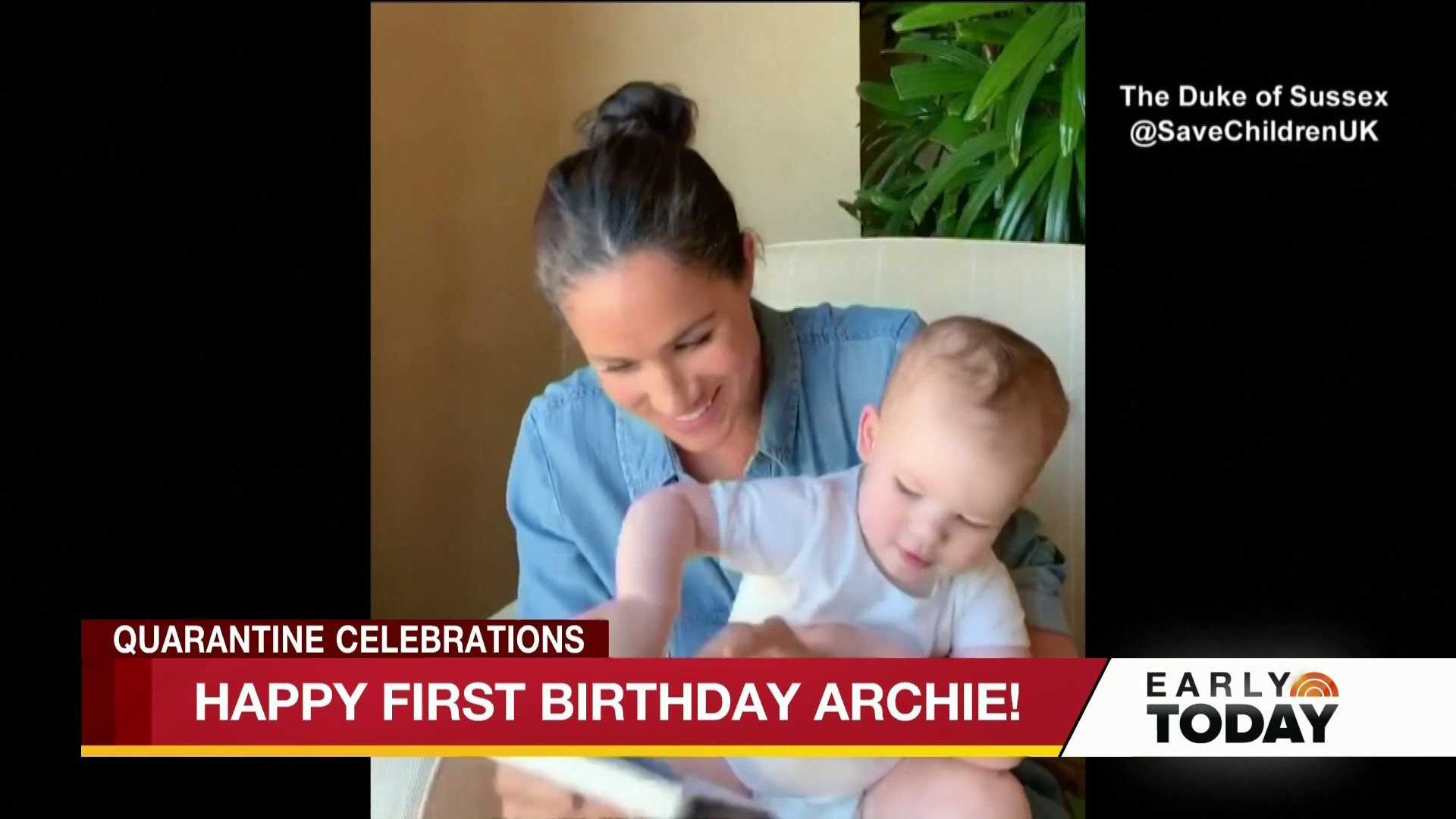 Happy Birthday baby Archie! The young prince turned 1 year old on Wednesday. 