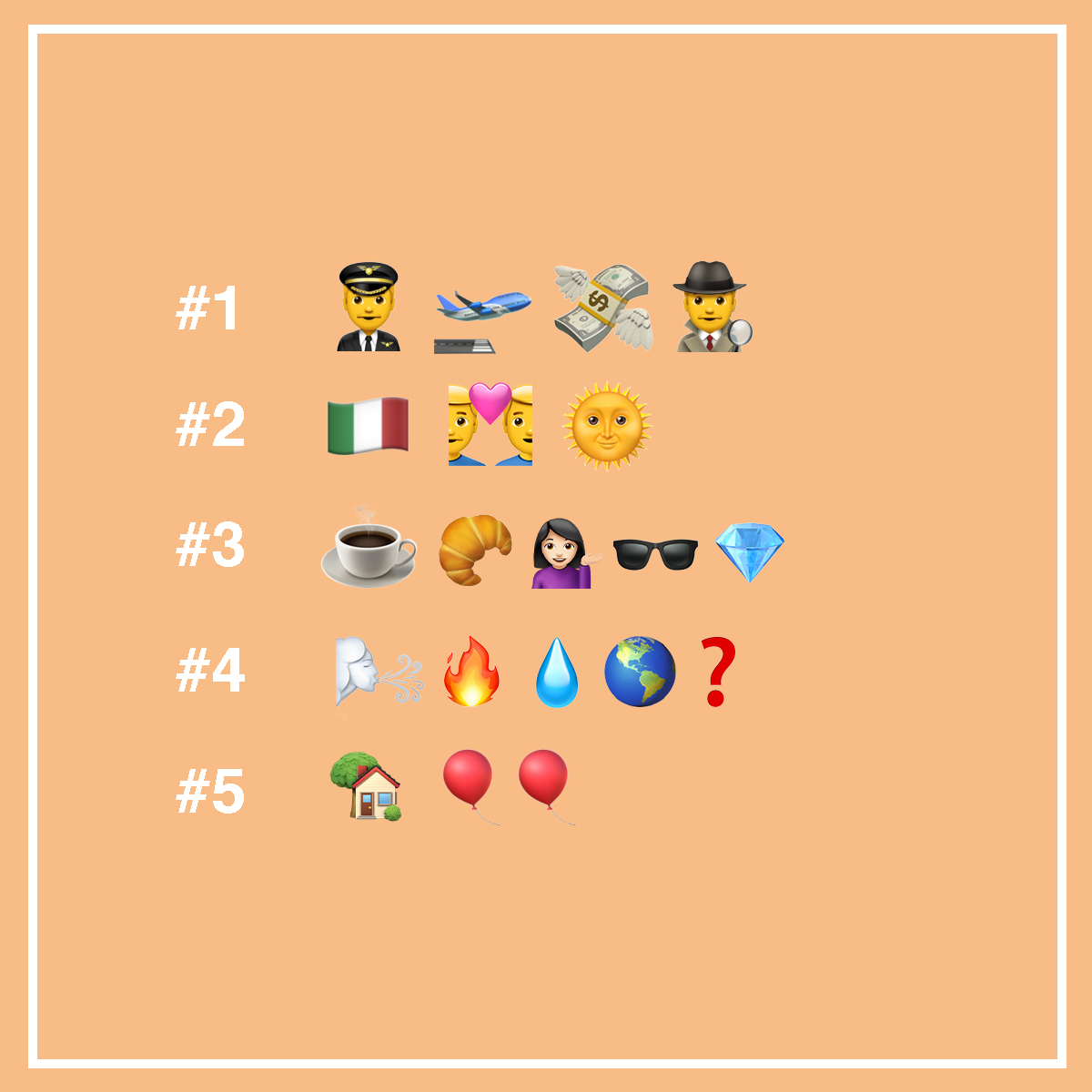 On ne se lasse plus de ce petit jeu 🤭
Voici 5 de nos films préférés. Sauras-tu les deviner ? 🎬