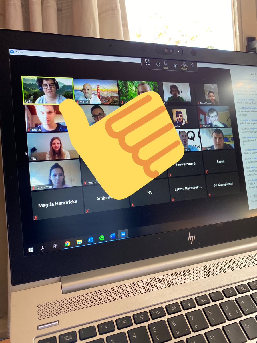 vanvin74's tweet photo. Allereerste online #Welqome day. Een 50-tal jongeren uit Vlaams-Brabant stomen zich klaar om deze namiddag gewoon vanuit hun kot te solliciteren bij uitzendkantoren. @VFUFFI op zijn best. https://t.co/pEqzKNZO9w