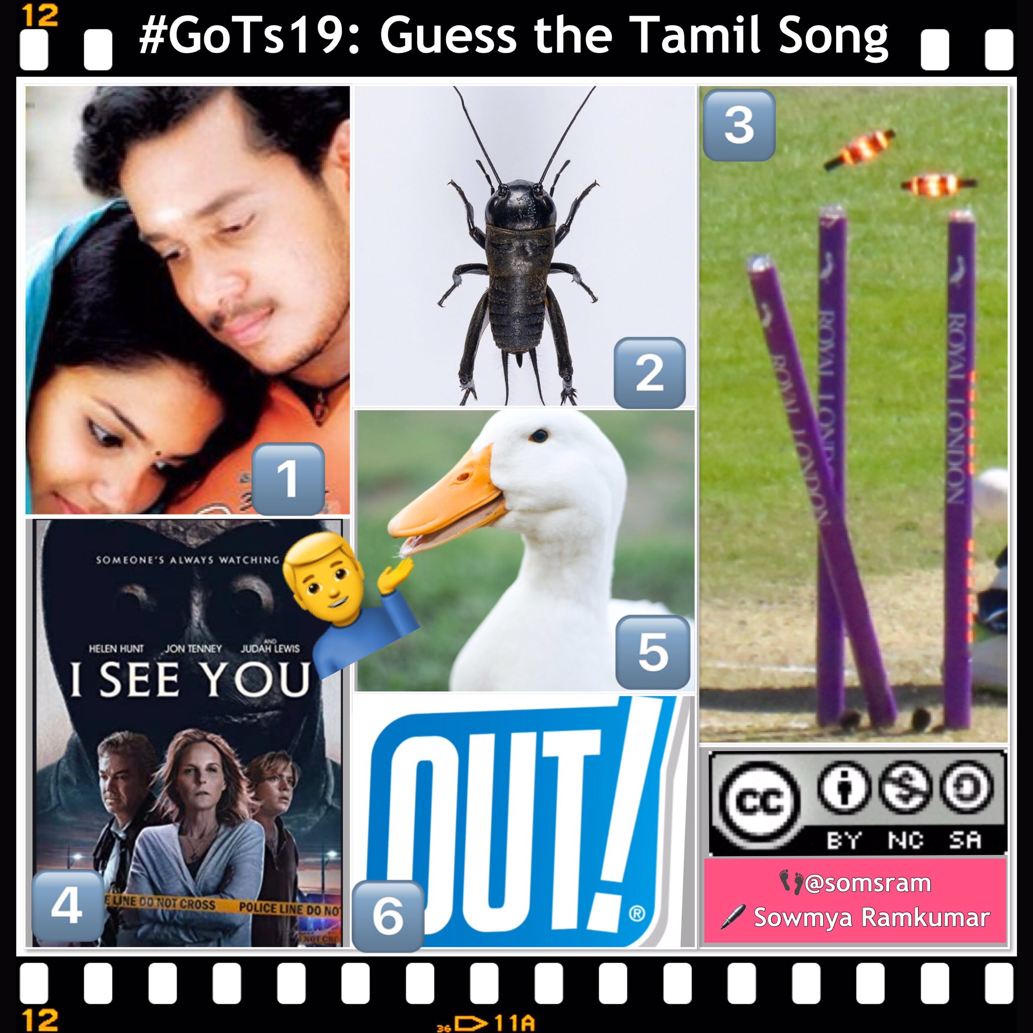 Sowmya (tickled not blue) on Twitter "GoTs 19 Tamil songs quiz 