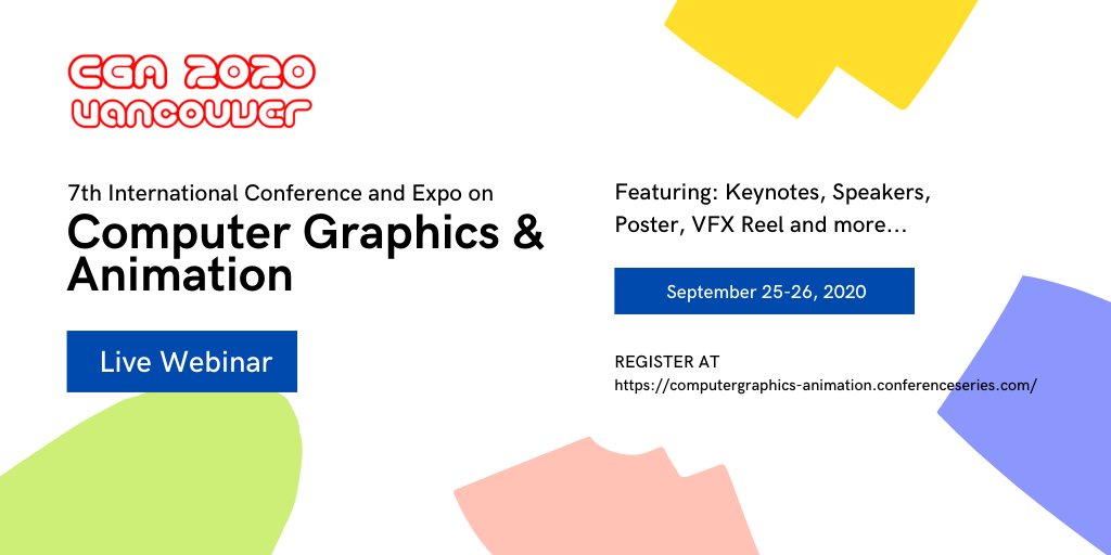 vfx_online's tweet photo. #COVID19 outbreak, Computer Graphics & Animation 2020 Moving to Virtual Conference Format. #VirtualEvents #VirtualFestival #vfx #animation @CGAnimation2020
Read: https://t.co/DJol11OyKt https://t.co/xmkSfRYwgM