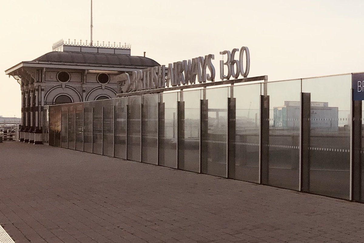 Clyde_Puffer's tweet photo. #imexstillrunning at Brighton’s i360 https://t.co/qp7MfLd4DP