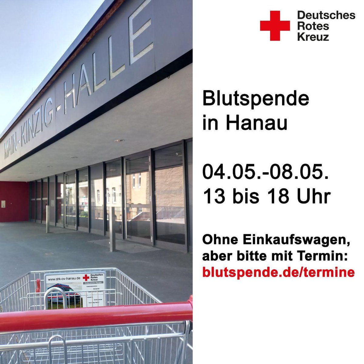 Noch bis Freitag Blut Spenden in Hanau! Jetzt Termin online vereinbaren!
#blutspende #drk #deutschesroteskreuz #deutsches #rotes #kreuz #hanau
