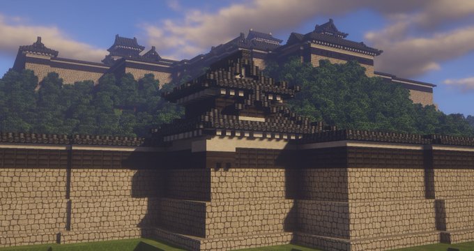 Minecraft建築のtwitterイラスト検索結果