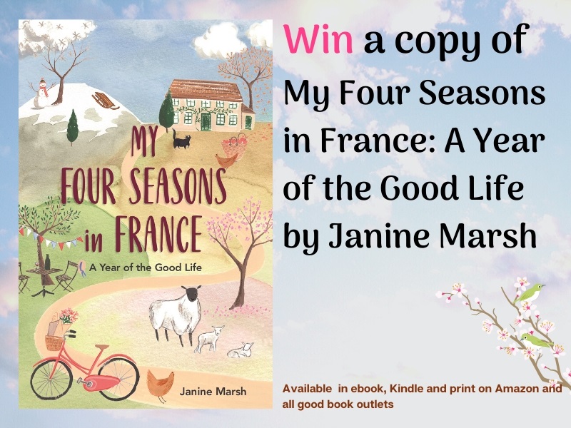 Win a copy of My Four Seasons in France: A Year of the Good Life - draw tomorrow! RT &amp; I'll put your name in the hat twice for an extra chance to win! 
thegoodlifefrance.com/win-a-copy-of-…
#WritingCommunity #GiveawayAlert