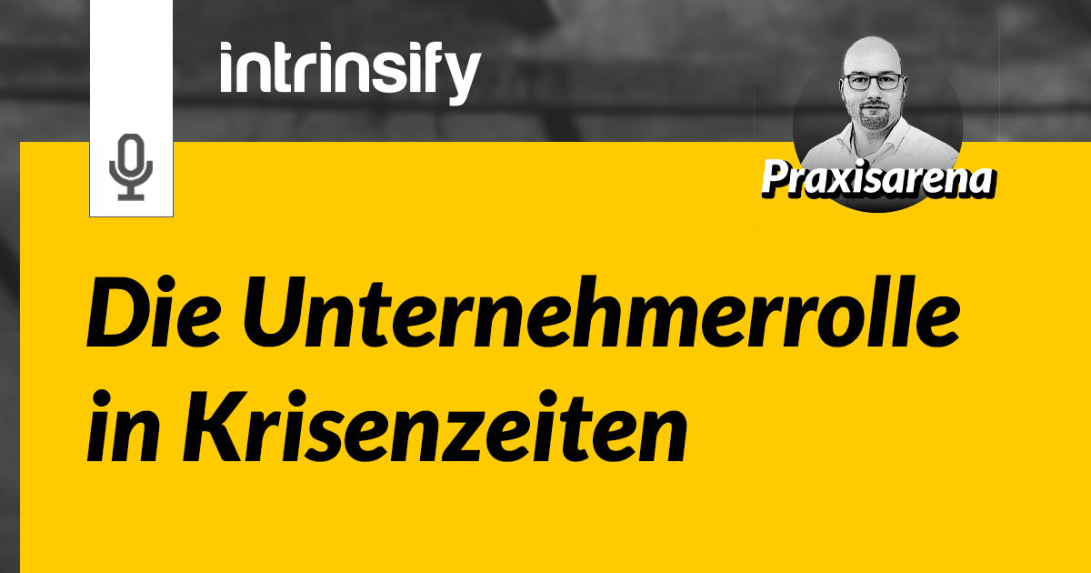 In der Krise sind #Unternehmer besonders gefragt – aber nur dann, wenn sie auch die Unternehmerrolle übernehmen und nicht im Management des Alltäglichen stecken bleiben. <a href="/PhilippSimanek/">P</a>'s intrinsfiy Podcast mit <a href="/TimoKaapke/">Timo Kaapke</a>.
#NeueWirtschaft
tinyurl.com/ya4k3y4m