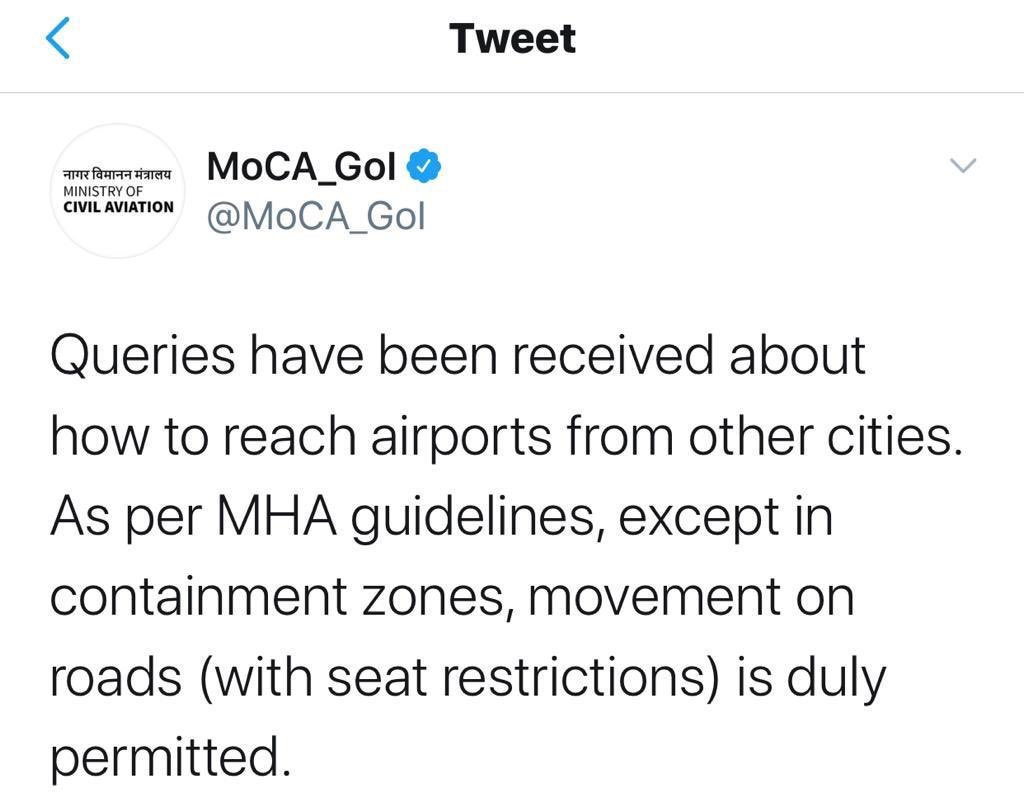 strandedindian's tweet photo. @DMKanpur : Dear Sir , we need an inter-state pass to board evac flight from Delhi Airport scheduled by @MoCA_GoI with guidelines of @PIBHomeAffairs. Please kindly assist me in issuing the same. Thank you.  We will maintain social distancing and  safety measures as instructed 🙏🏼 https://t.co/ZQDiOAYbXt