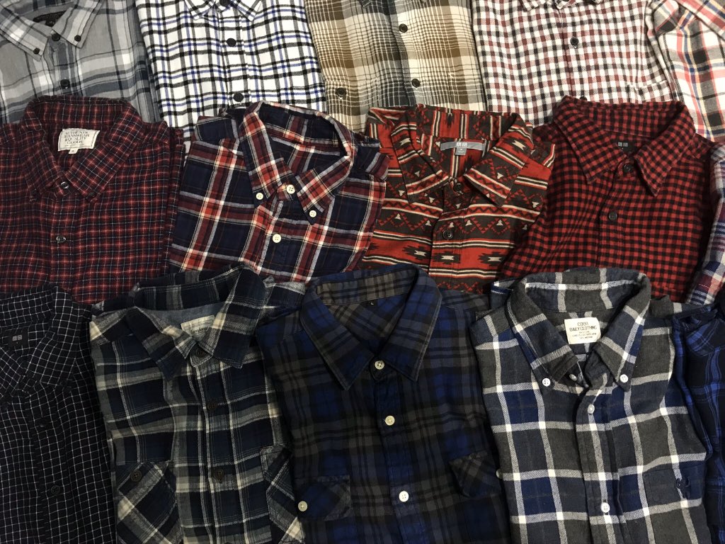 Law_ass's tweet photo. Flannel Shirt only 100K

#flannel 
#uniqlo
#flanneluniqlo
#uniqlosecond
made in #china https://t.co/wzDcv54nR5