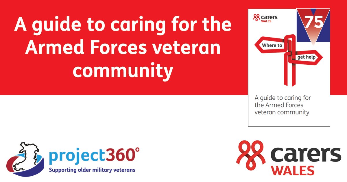 CarersWales's tweet photo. Carers Wales have released a new guide for #Armedforces veteran #carers.
This guide was produced with funding from #Project360
The guide can be found here: https://t.co/5d3KxkcSo6
@AgeCymru @woodys_Lodge @Blesma @VeteransGateway https://t.co/qB71477Lmn