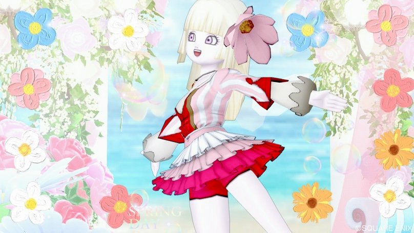 sp_dq_x_'s tweet photo. 🌸新しいドレア🌸
春のお花畑を想像してつくりました🌸春のあたたかさもつかの間、暑い夏がもうすぐやってきます🌸いつも元気でいられるよう、体調管理に気をつけます🌸 https://t.co/FHGHpkau2K