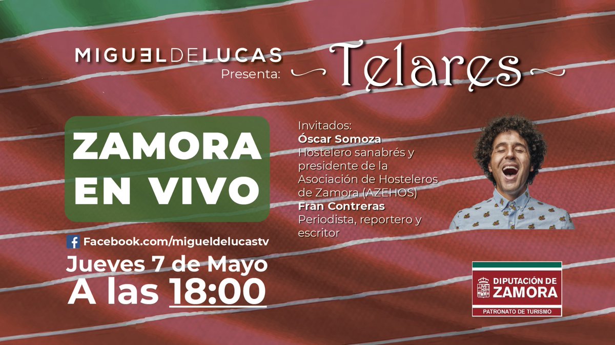¿Qué puedes ver en Sanabria? Hoy, jueves 7 de mayo a las 18.00 horas, nos lo contará <a href="/MigueldeLucasTV/">Miguel de Lucas</a>  en un nuevo capítulo de "Telares" dedicado a nuestra comarca.
<a href="/dipuzamora/">Diputación de Zamora</a> <a href="/ZamoraSpain/">Turismo en Zamora</a>