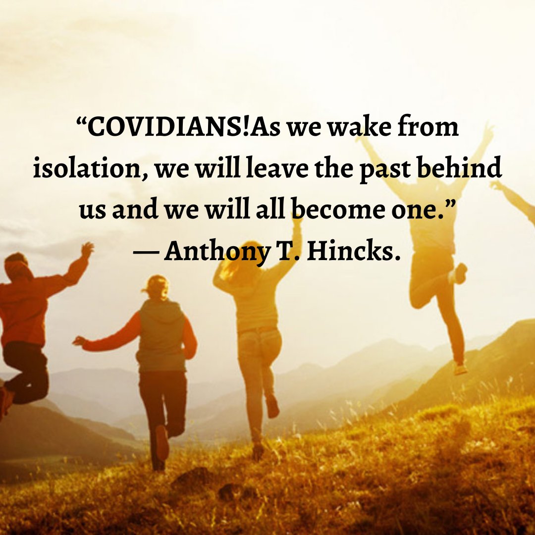 Citronsiteng's tweet photo. “COVIDIANS!

As we wake from isolation, we will leave the past behind us and we will all become one.”
― Anthony T. Hincks.
#coronavirus #covid19 #ramadanday14 #ncdctakeresponsibility #256nigerians #healthcare #medicalequipment #staysafe #covid19kit #medicalsupplies https://t.co/bjRVoBk2Hy
