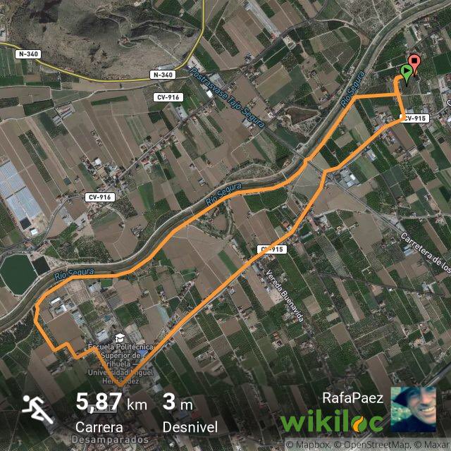rafinsky67's tweet photo. ¡Mira esta ruta!  https://t.co/mXmI9KXOSb (Río Segura, UMH (Desamparados), Carretera Beniel) en Wikiloc ⁦@thaderprofit⁩  https://t.co/mXmI9KXOSb https://t.co/eyhjRRA00Y