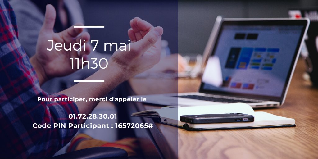 Retrouvez Adil Kada en direct qui nous parle du Fonds Portzamparc Entrepreneurs #PuissancePME
Composez les numéros suivants pour rejoindre la conférence téléphonique :