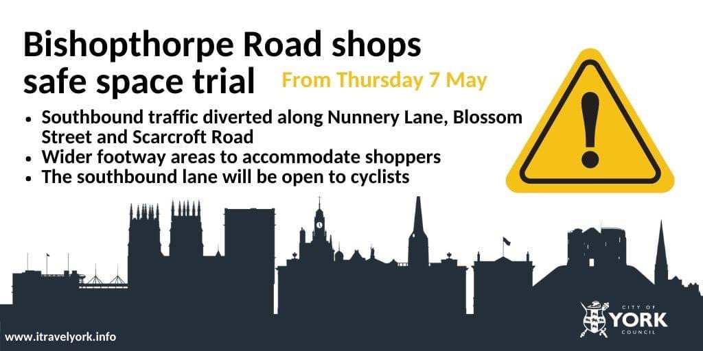 thisisyo1's tweet image. #BishopthorpeRoad #Travel #RoadClosure #York