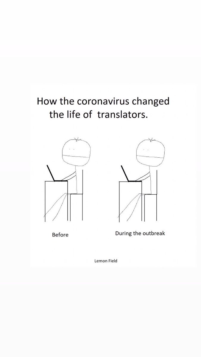 🇮🇹 Il #coronavirus ha cambiato le abitudini e lo stile di vita di molti. Io sono stata risparmiata 😅
🇬🇧 The coronavirus has changed the habits and lifestyle of many people. I’ve bene spared 🙃
#translators #translation #freelancers #FreelanceLife #xl8
