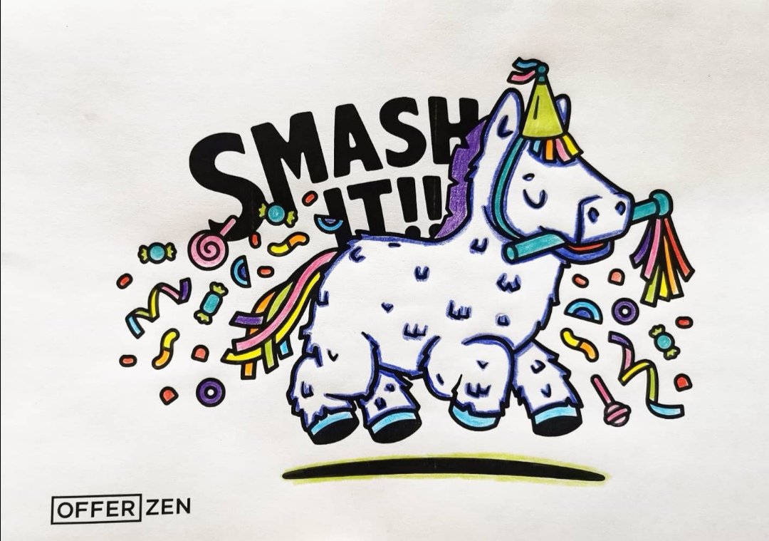 roch_ux's tweet photo. Smashed some creativity late last night with @OfferZen 😎😋🎨🖍️🖌️#OfferZenSwag https://t.co/M6Na9D0IMy
