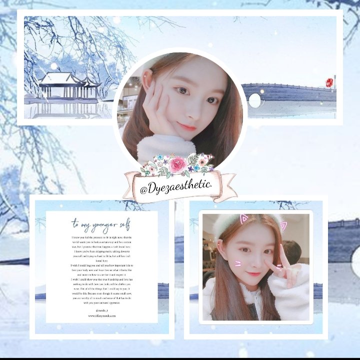 Dyezaurbae_'s tweet photo. Aesthetic pack/layout Wang Yiren. Fav/rt if you like or use it. and let's follow me to get more photos like this.
#yirenpack #yirenaesthetic #Wangyiren #dyezaesthetic #dyezapack #kpoplayoutpack https://t.co/xwHVeElImA