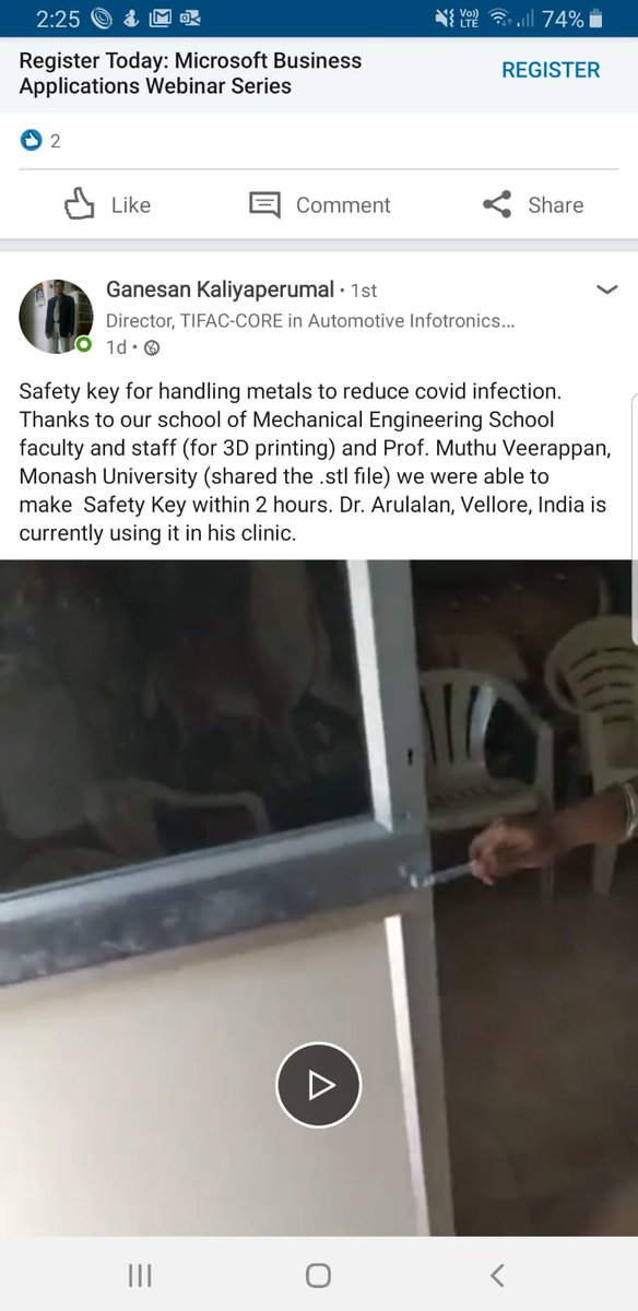 I never claimed to be professor 😐But glad to see that Safety Key is being used across the world!  <a href="/Cameron_grp/">Neil Cameron</a> <a href="/monashengineers/">Monash Engineering</a> <a href="/MonashUni/">Monash University</a>
