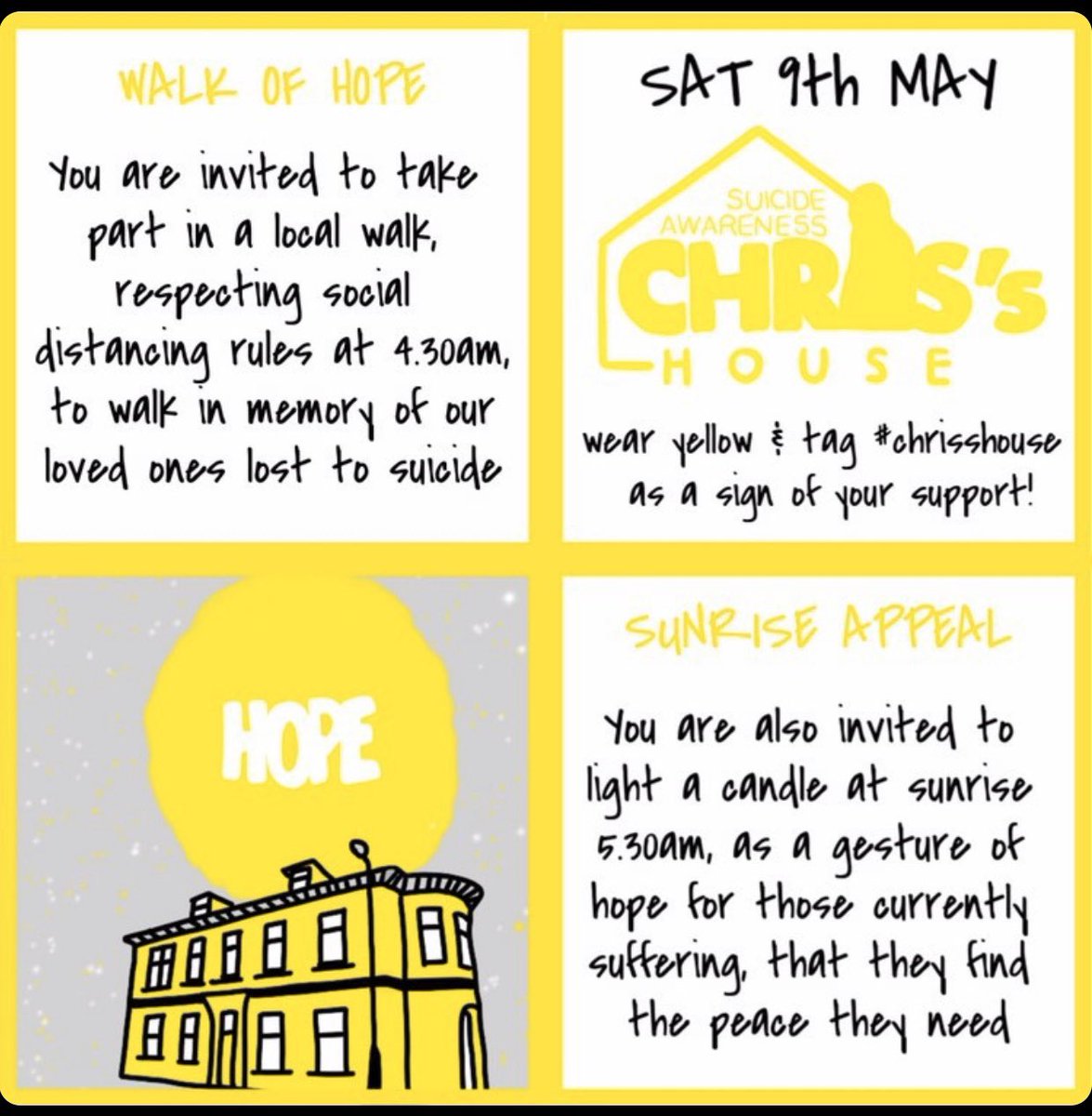 RoystonYouthAct's tweet image. We would have been taking part in their years Walk Of Hope for @HouseChriss this Saturday morning. The public walk has obviously been cancelled but some of team RYA will be walking on our own, safely, to show our support and love for this amazing charity 💛
