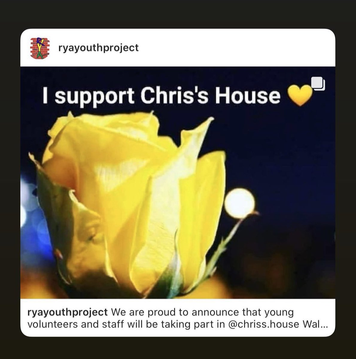 RoystonYouthAct's tweet image. We would have been taking part in their years Walk Of Hope for @HouseChriss this Saturday morning. The public walk has obviously been cancelled but some of team RYA will be walking on our own, safely, to show our support and love for this amazing charity 💛