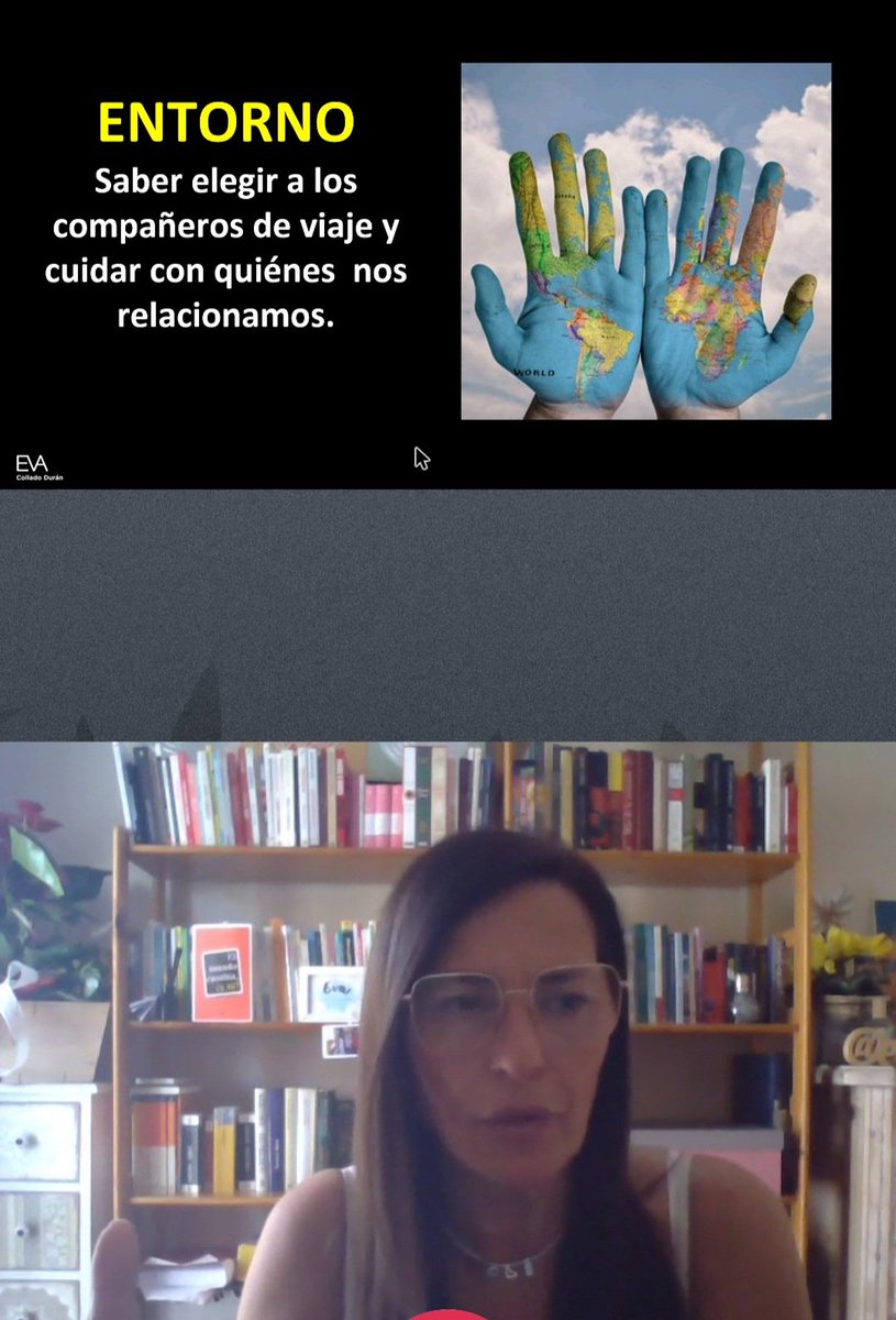 MayLopezEs's tweet photo. Rodeate de personas que te aporten, que ayuden a mejorar y sepan decirte "NO" de forma constructiva. 
Una magitral clase #Online de @evacolladoduran en @escuelamktweb 
#marcapersonal #Marketing https://t.co/vbpB4cJTIL